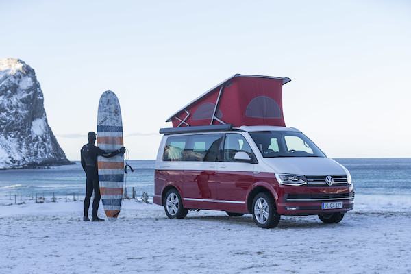 Volkswagen California - Lofoty, Norwegia